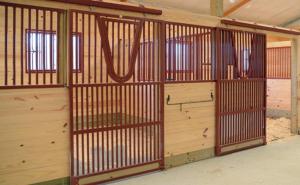 Wholesale Customised Front Panel Wooden Horse Stable Wood Material Longlife Time from china suppliers