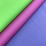 Sportswear Garment 100 Polyester Knit Bird Eye Mesh Cycling Jersey Breathable