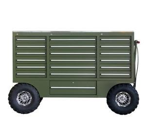 Wholesale 19 Drawers Stainless Steel Top Tool Trolley Cabinet for Iron Car Repair Garage Workshop from china suppliers