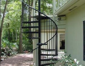 Wholesale Wood/Metal Custom Spiral Staircase Custom With Stainless Balustrade Outdoor from china suppliers
