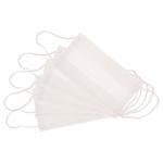 Anti Dust Non Woven Face Mask White Ear Loop Disposable Surgical Mask