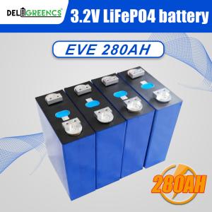 Wholesale EVE LF280K eve 280Ah lifepo4 Battery Cells 3.2V 8000 Cycles Rechargeable cell lifepo4 battery for EV from china suppliers