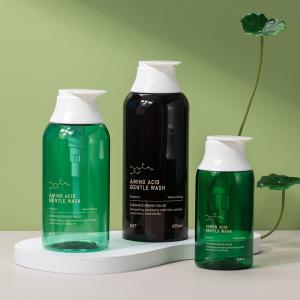 Wholesale 700ml/500ml Black/Green PP Smooth Bottle With white Pump For shampoo lotion bottle from china suppliers