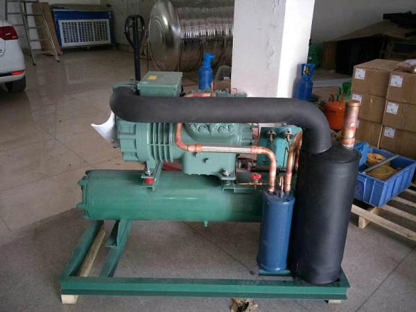 Spiral Freezer Refrigeration Condensing Unit With Copeland Semi Hermetic