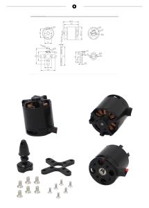 Wholesale Rc small helicopter electric brushless motormulticopter outrunner 2216 800kv low price from china suppliers