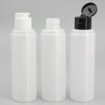 120ml 130ml Pearl White PET Bottle Round Cosmetic Bottle 4oz Lotion Makeup