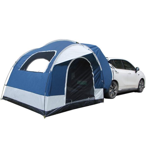 250*250*200CM PU2000MM Coated Polyester 210D 2 Doors SUV Camping Tent With