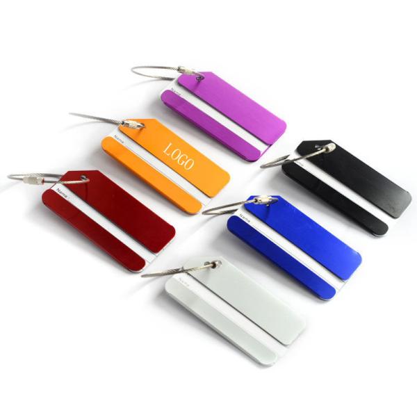 Aluminium alloy luggage tag, metal baggage tag, boarding pass, identity card,