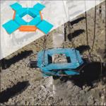 BYP500S square concrete breaker hydraulic square type pile head breaker CE
