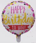 Birthday Aluminum Foil Balloons , Colorful Letter Balloon Decoration