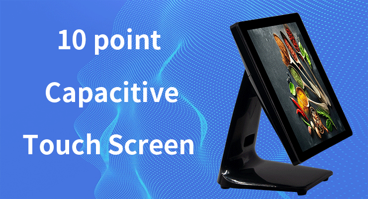 15 Inch Capacitive Touch Screen POS System with Windows OS and SDK Compatibility