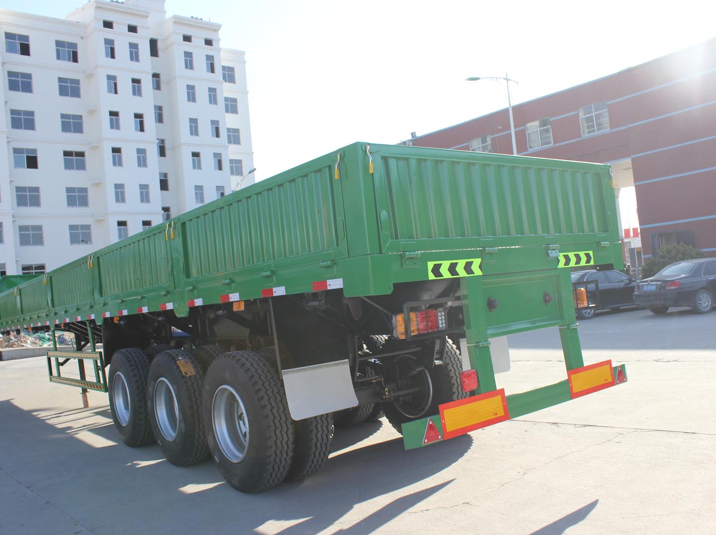 Special Vehical Manufacturing 30-60 Tons 45 Ft Semi Trailer with York Optional Axle