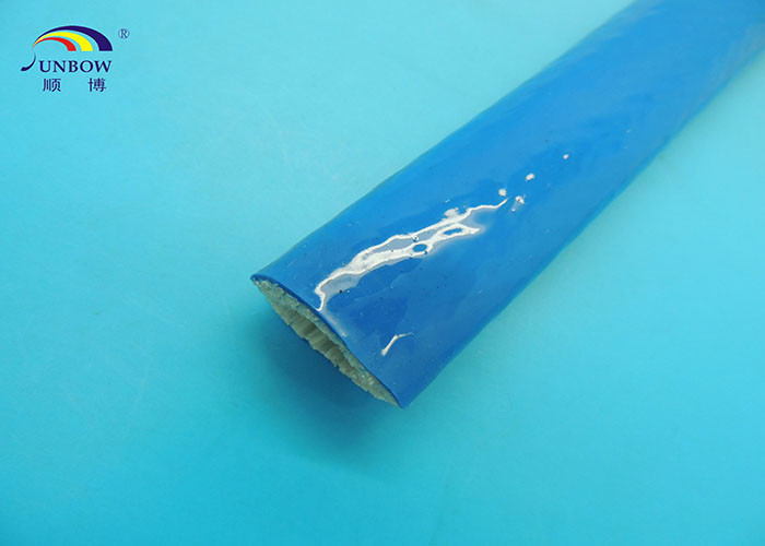 6mm To 130mm Colorful Insulation Braided Silicone Coated Glassfiber Fireproof Sleeve