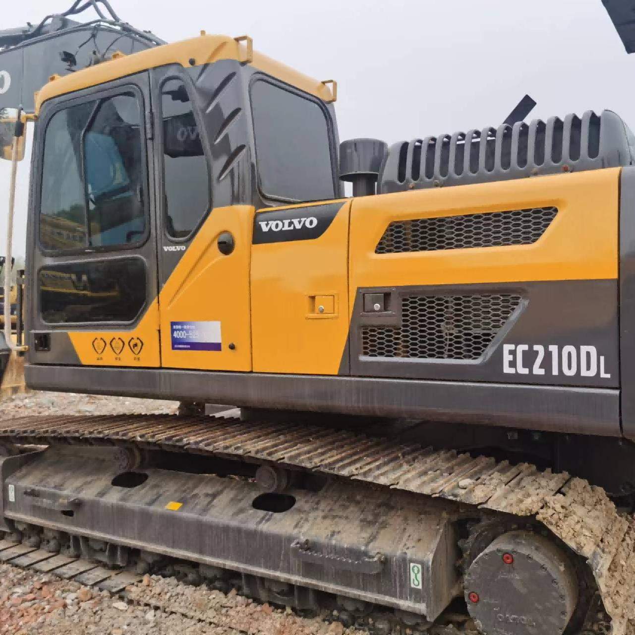 Used Excavator Original VOLVO EC210D Secondhand Hydraulic 20ton Crawler Digger