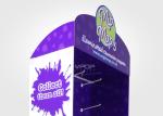 Eco - Friendly Cardboard Display Shelves , 3 Shelves Corrugated POP Floor