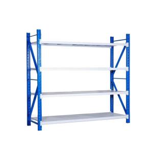 Wholesale Steel Upright Frames Storage Racks / Wide Span Shelving With 4 Steel Panels from china suppliers