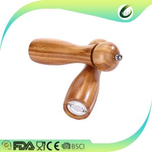 Wholesale Durable Bamboo Salt And Pepper Grinders , Wooden Pepper Mill And Salt Shaker from china suppliers