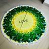 Buy cheap FREE SOUL Mandala geometry custom terry round microfiber beach towel blanket from wholesalers