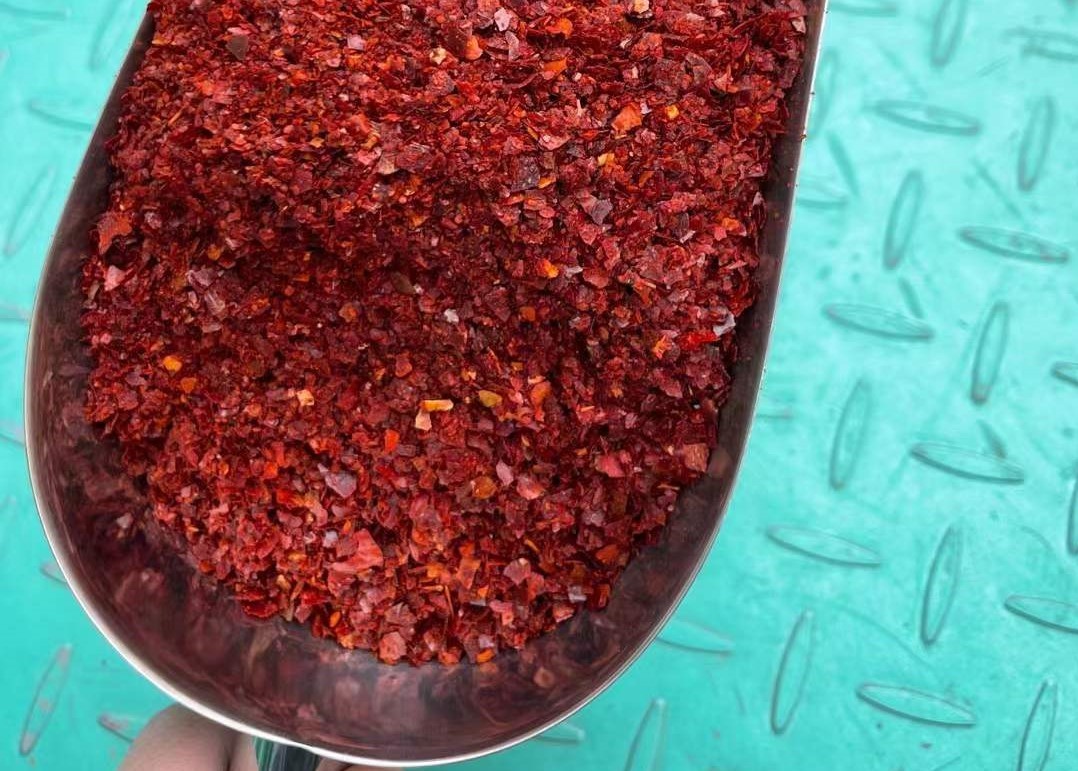 Kimichi Used Tiensin Crushed Chilli Sterilized 120-220 ASTS Moisture Less Than 8%