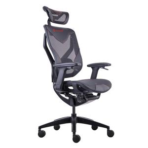 Wholesale GTCHAIR Cool Design Mesh Gaming Chairs Silver PU Embroidery Logo Black Frame from china suppliers