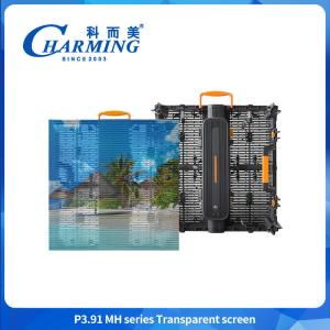 Wholesale 3.91mm Outdoor Rental Transparent Screen Waterproof 4K High Refresh Rate Led Video Wall from china suppliers