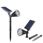 Waterproof 200lm 5V 2W LED Solar Landscape Light For Walkway Energy Saving