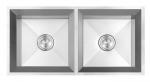 Modern Design Double Bowl / Double Basin Kitchen Sink Stainless Steel