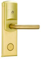 Wholesale Unibody Design Hotel Electronic Door Locks / Golden Hotel Card Reader Locks from china suppliers