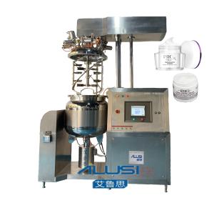 Wholesale Touch Screen Vacuum Emulsifying Mixer Machine Cosmetic Cream Ointment Bottom Homogenizer from china suppliers
