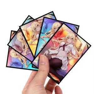 Wholesale Custom 67*92mm Anime Printing Protectors Sexy Card Sleeves from china suppliers