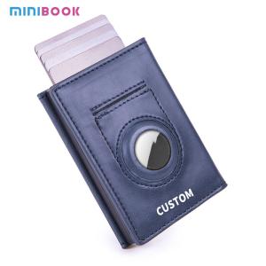 Wholesale PU Custom Rfid Blocking Leather Metal Credit Card Holder Protective Carbon Fiber Wallet from china suppliers