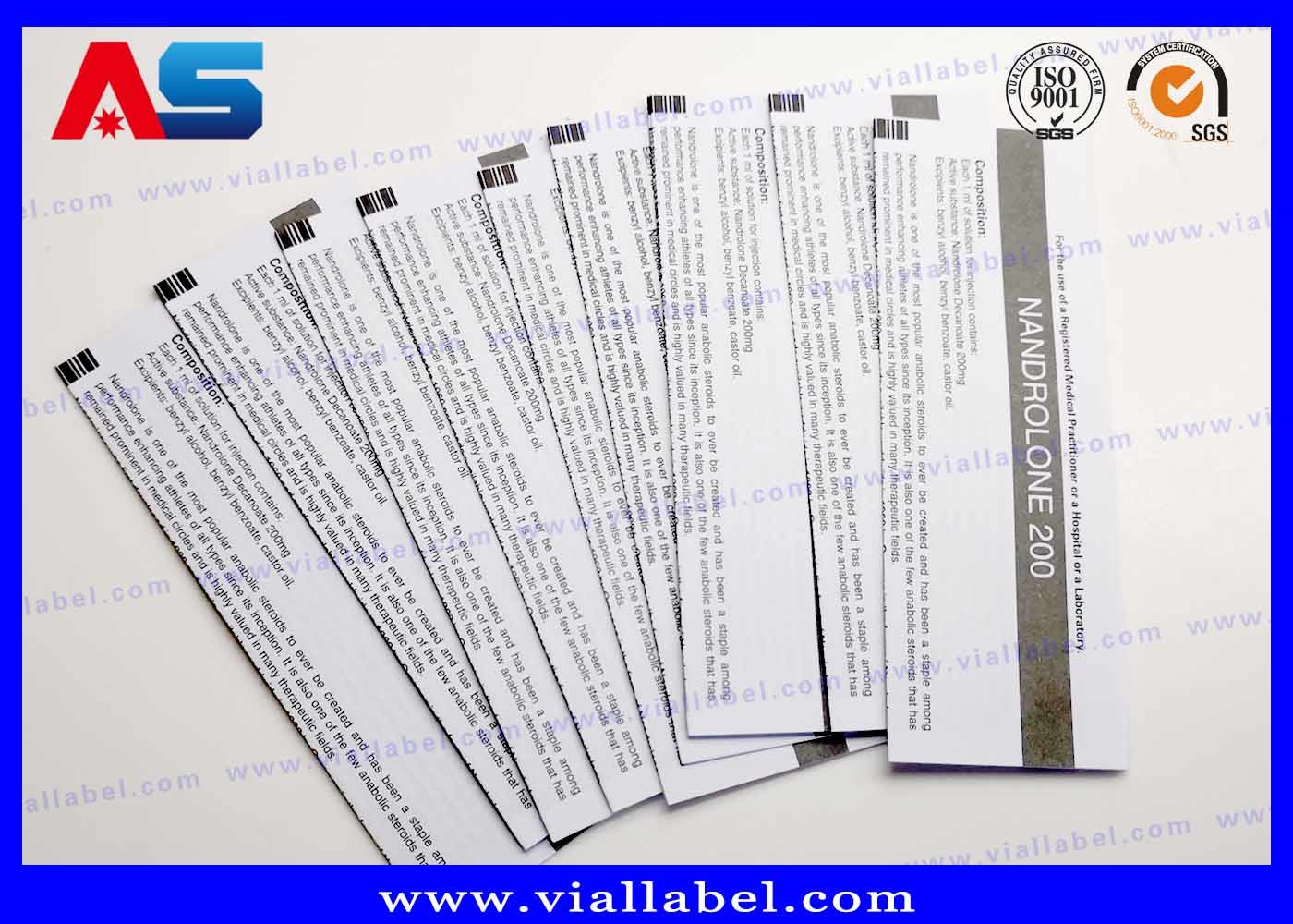 Pharmacy Custom a5 Leaflet Printing Package Insert Z Fold For Bodybuilding Blend Description