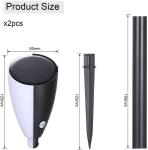 Waterproof Outdoor Pathway Garden Solar LED Music Lawn Lamp Landscape IP65 ROHS
