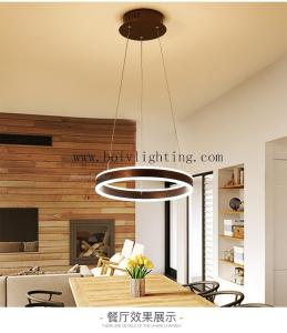 Wholesale Pendant Lightings And Handelier Wood Color Doen -Un LED Light LED Lamp BV2142S-1 from china suppliers
