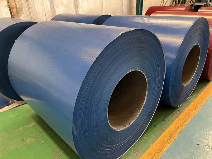 Hot Dip PPGI Color Coated Sheets Embossed DX51D Galvanized Iron Sheet Coil 1