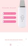 Home Use Ultrasonic Facial Cleaner Peeling Professional Beauty Equipment