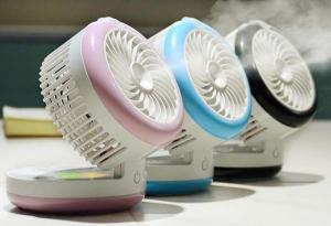 Wholesale Foldable Beauty Spray USB Mini Fan Portable Handheld Cooling Mini Fan from china suppliers