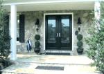 Unfinished Solid Wood Doors Single / Double Glazed Glass For Interior Room