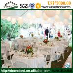 20 X 60m Economic Durable Nigeria White Wedding Tent With Glass Wall