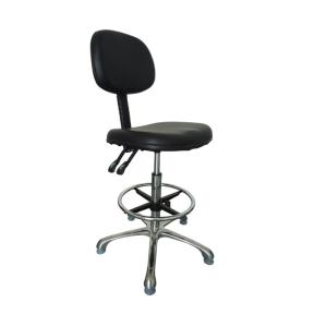 Wholesale PU Antistatic ESD Safe Chairs Color Black And Blue Backrest Tilt Armrest Optional from china suppliers
