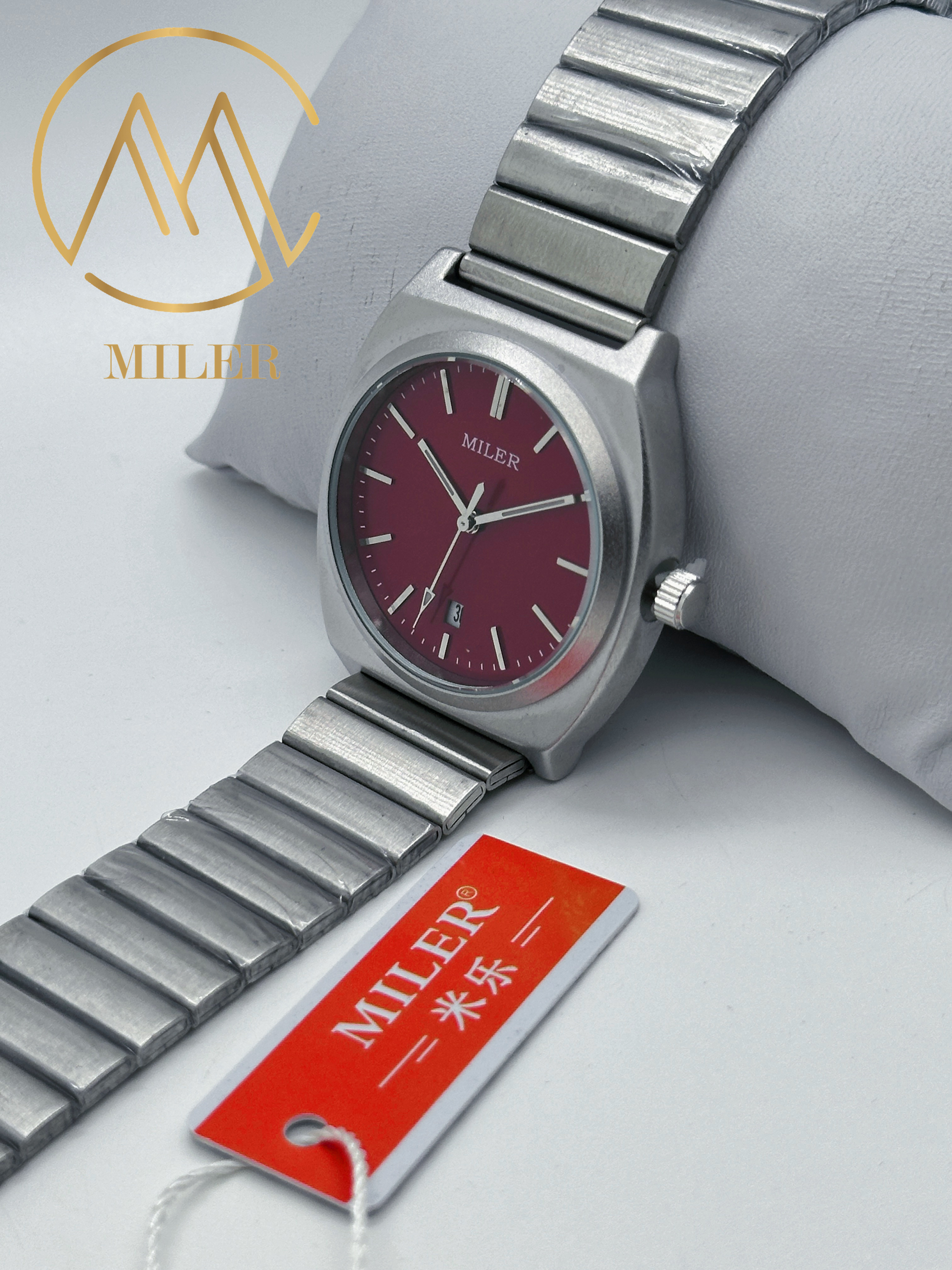 Employee Award OptionQuartz Wrist Watch For Men With Water Resistant Display