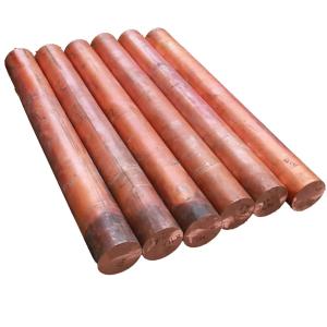 Wholesale Red pure copper alloy round square rectangularrod bar Bronze high quality metal rod in stock from china suppliers