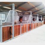 Outlet Horse Stables Customized Racecourse Equestrian Club Fence Construction