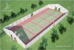 Luxury Unique White Outdoor large Clear span Tennis Courts Sport Event Tents