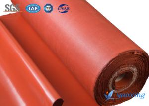 Wholesale 1.2mm Silicone Coated Fiberglass Fabric Fireproof And Aging Resistance from china suppliers