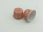 Coffee Color Cupcake Baking Cups , Souffle Cupcake Paper Molds Vocabulary