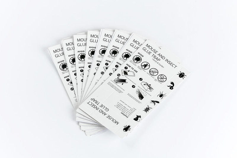 Reusable Household Mouse and Insect Glue Trap Killer Catcher Paper Card 26g 24.5*13cm