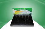 Foods 6 Column Retail Cardboard Countertop Displays With Glossy Finish