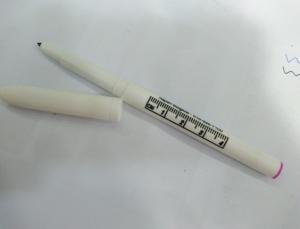 Wholesale 10cm Black Permanent Makeup Tattoo Marker Pen Harmless Sterile Skin Marking Pens from china suppliers