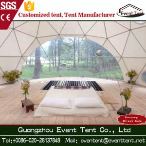 Wholesale Aluminium Alloy Diameter 8m Geodesic Dome Shelter White For Cold Outdoor Living from china suppliers
